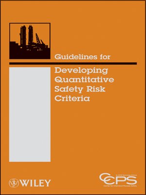 cover image of Guidelines for Developing Quantitative Safety Risk Criteria